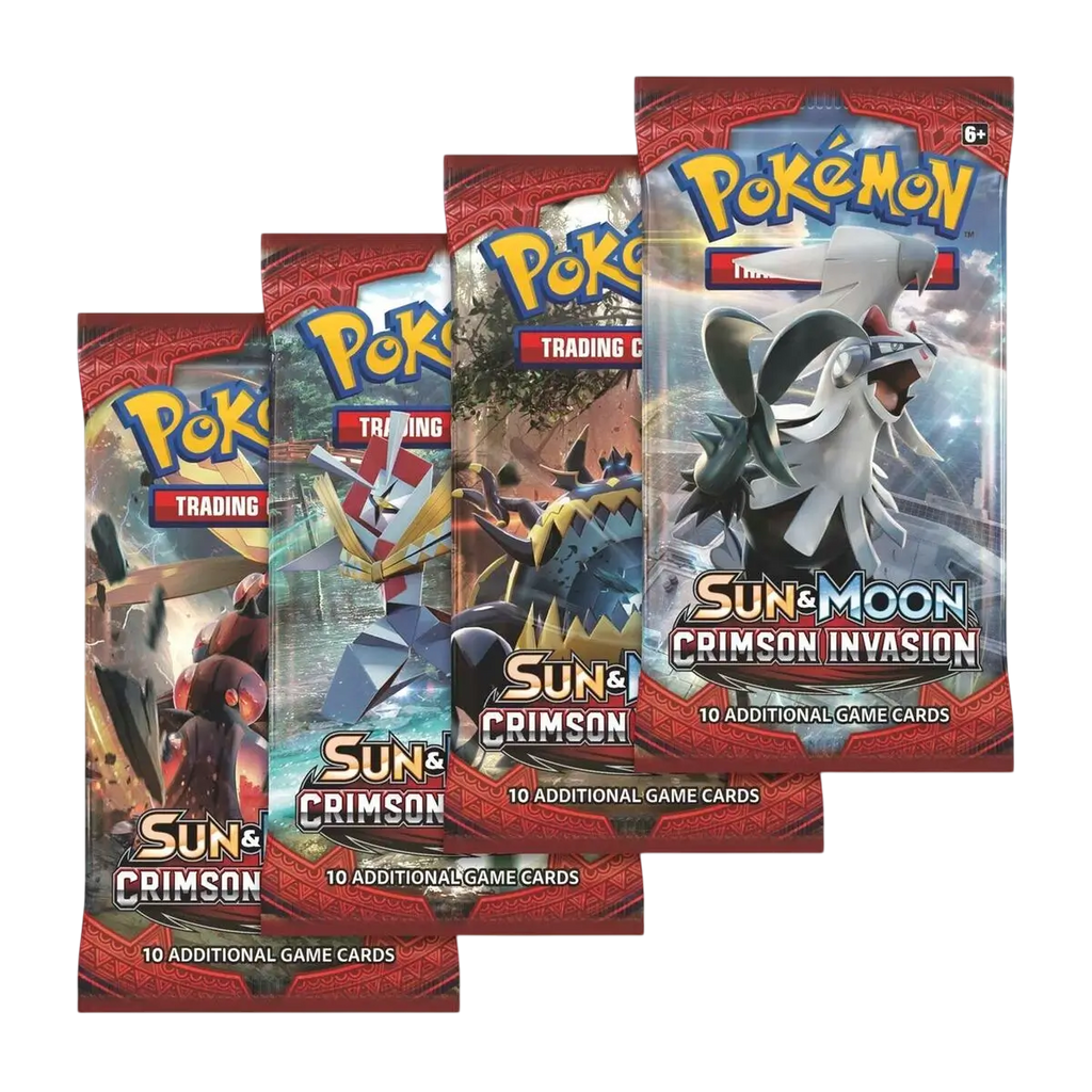 Booster Pokémon Sun & Moon - Crimson Invasion - ENG | Collectorshop Maroc