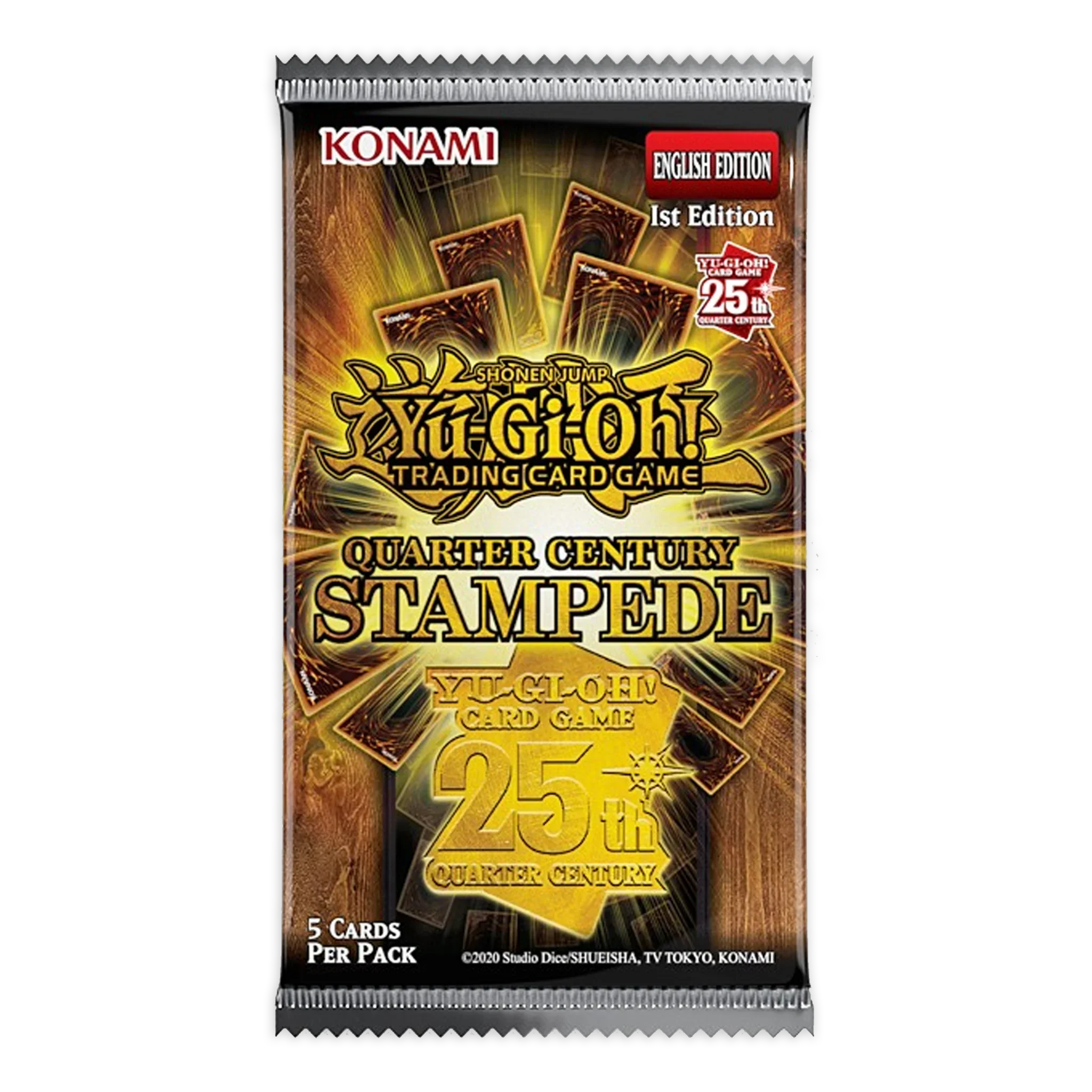 Yu-Gi-Oh! Quarter Century Stampede Booster – 1st Edition | CollectorShop Maroc