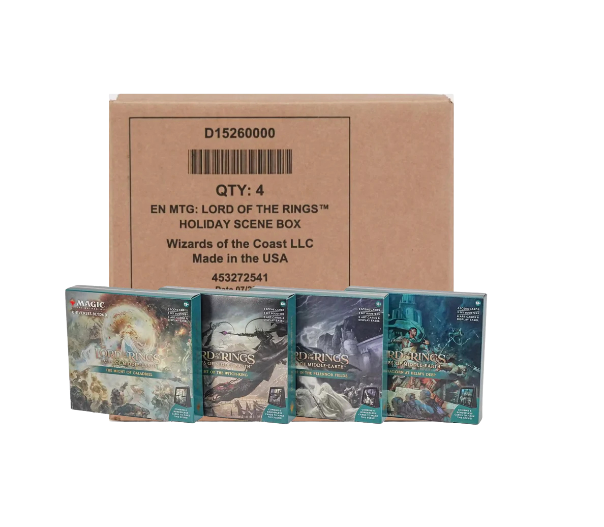 MTG LOTR Holiday Scene Bundle – 4 Sets | CollectorShop Maroc