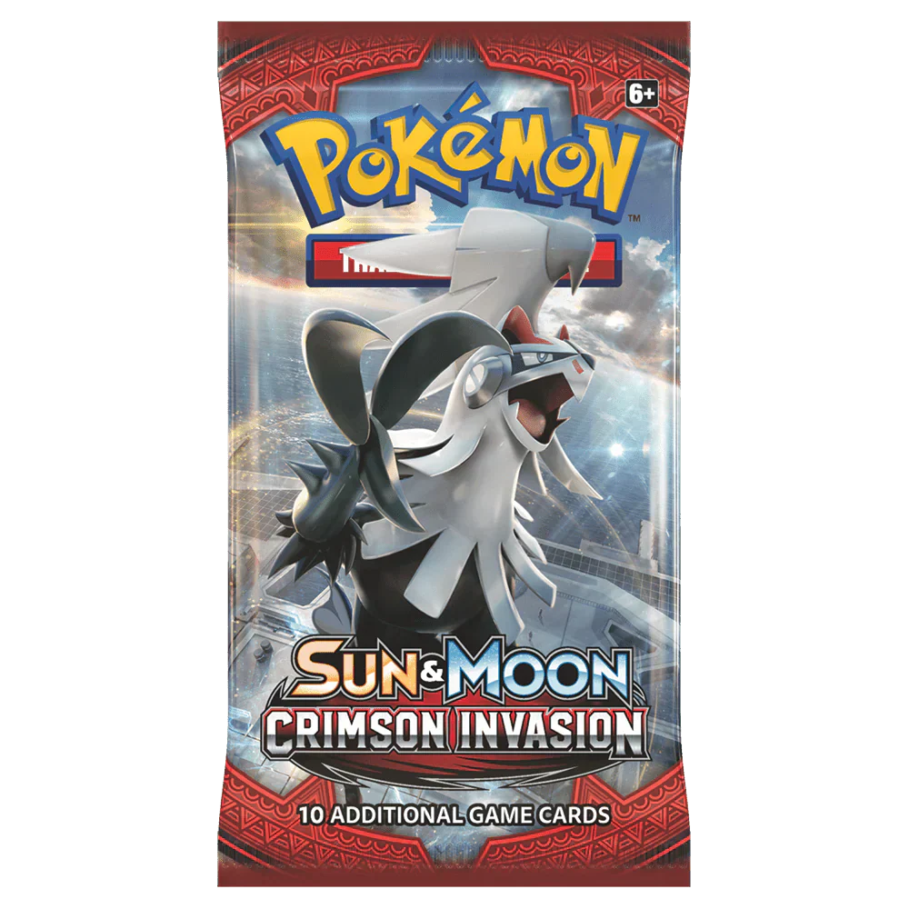 Booster Pokémon Sun & Moon - Crimson Invasion - ENG | Collectorshop Maroc