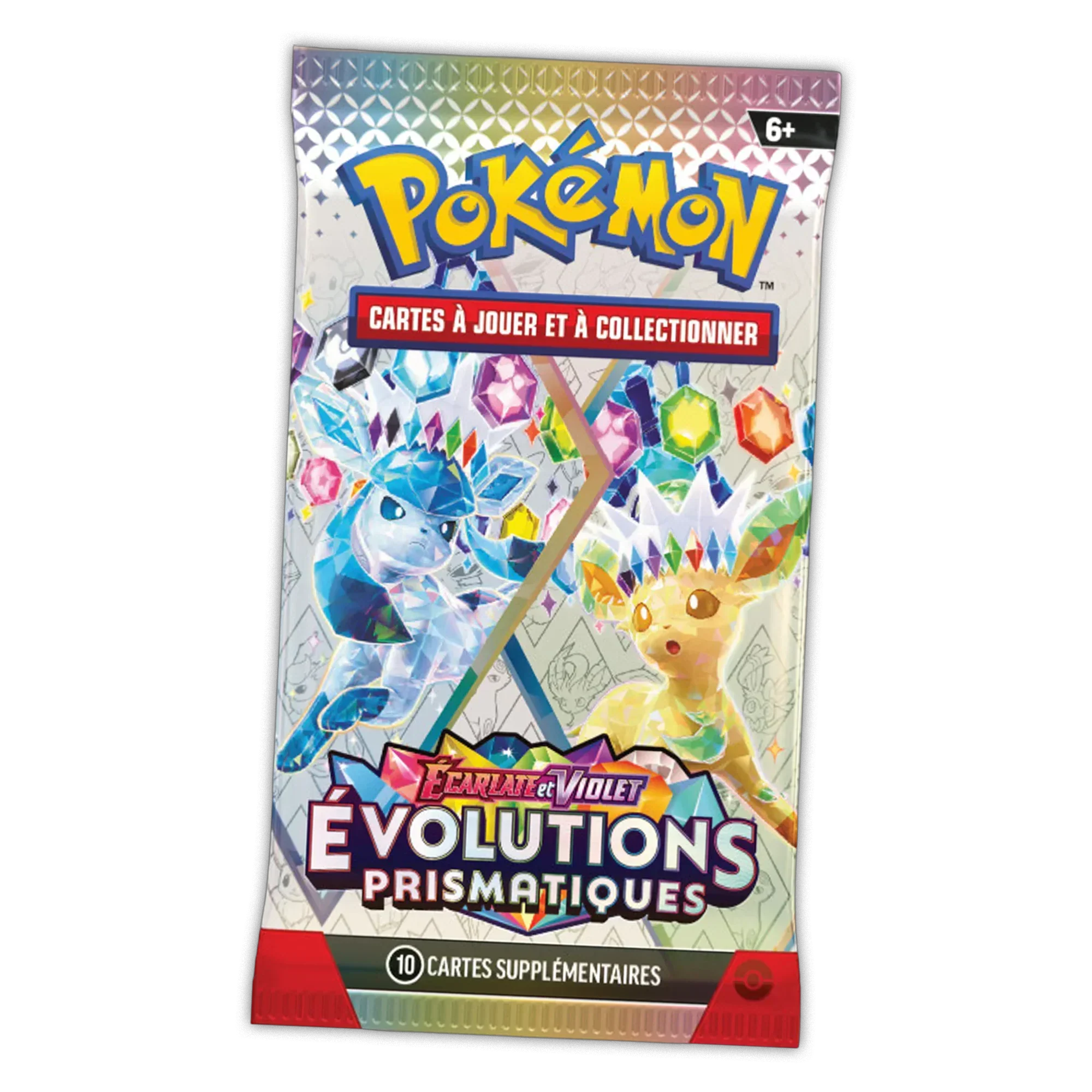 Bundles 6 Boosters Pokémon EV8.5 - Evolutions Prismatiques | Collectorshop Maroc
