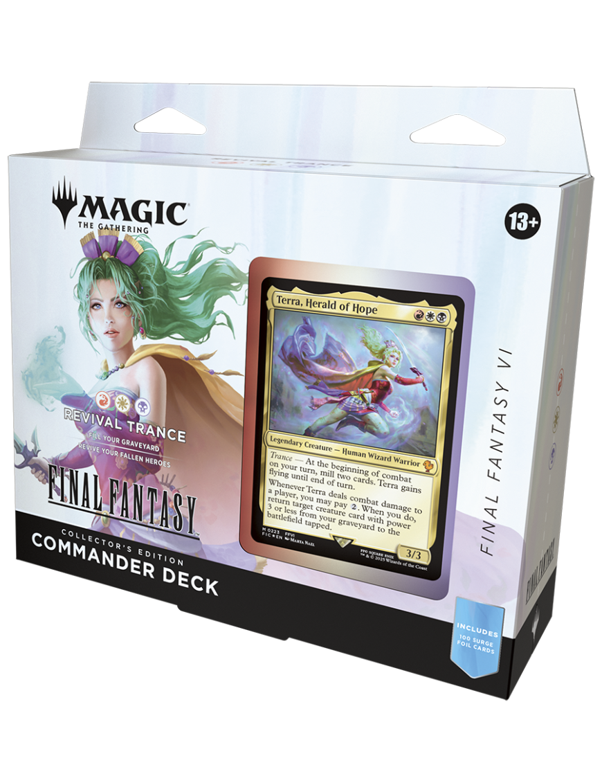MTG Final Fantasy Commander Deck Survival Trance | Collectorshop Maroc
