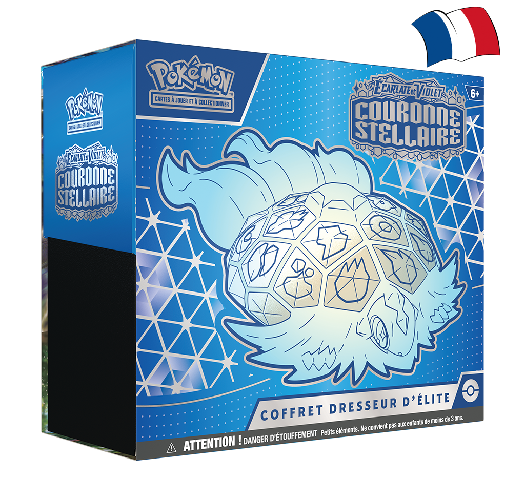 Coffret Dresseur d'Élite Pokémon Couronne Stellaire | CollectorShop Maroc