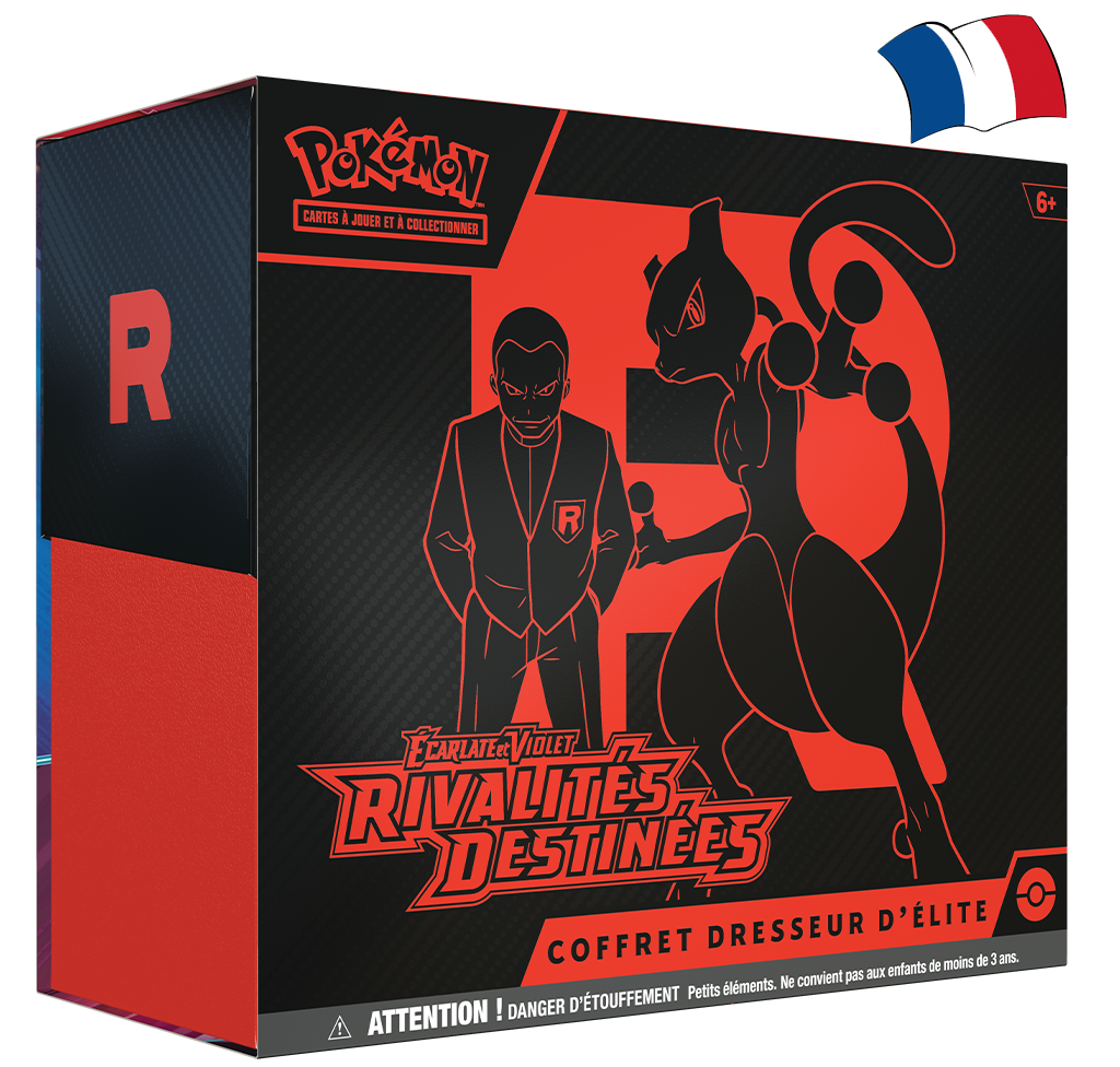 Coffret ETB Pokémon Rivalités Destinées | Collectorshop Maroc