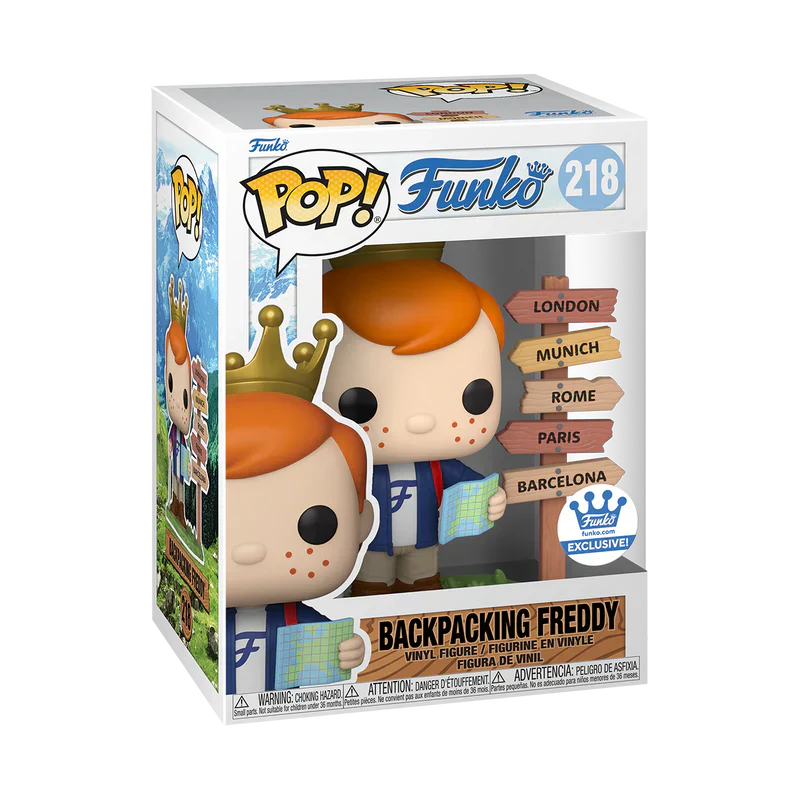 Funko Pop – Backpacking Freddy 218 | Collectorshop Maroc