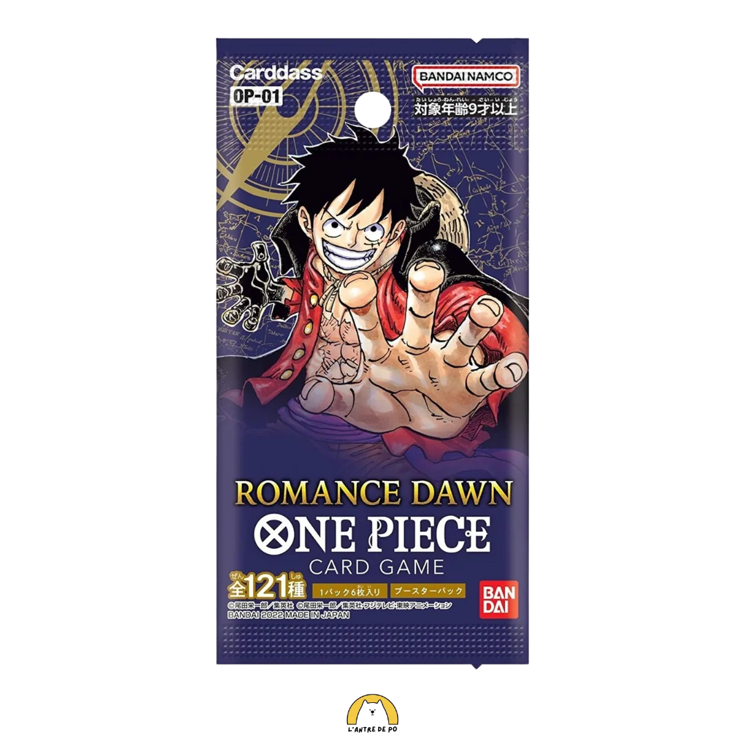 Booster One Piece OP01 Japonais – Cartes TCG | Collectorshop.ma Maroc