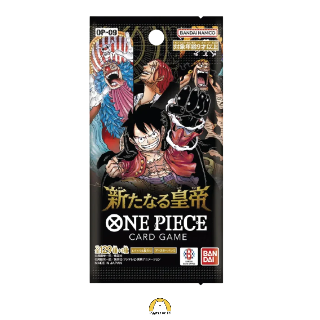 Booster One Piece OP09 Japonais – Cartes TCG | Collectorshop.ma Maroc