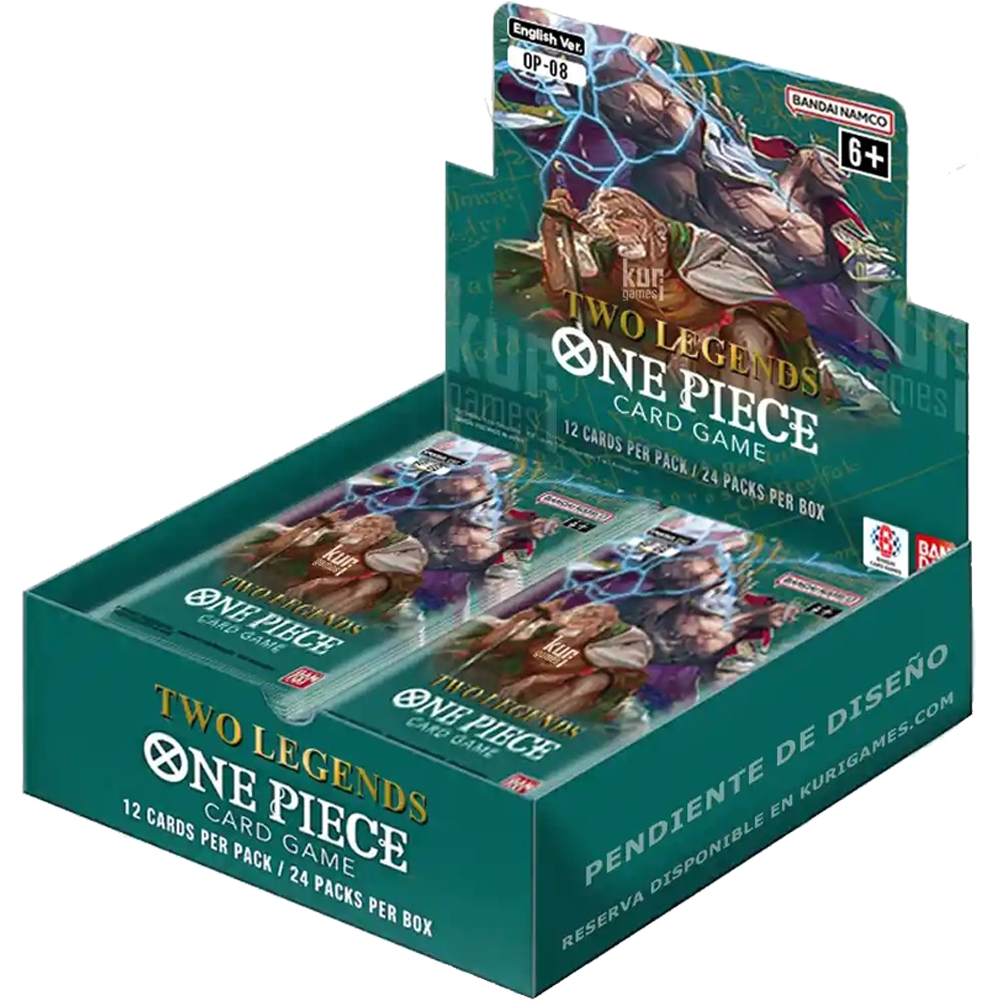 One Piece OP-08 Two Legends Booster Box ENG | Display One Piece Maroc