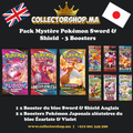 Pack Booster Mystère Pokémon – Sword & Shield + Écarlate & Violet | Collectorshop Maroc