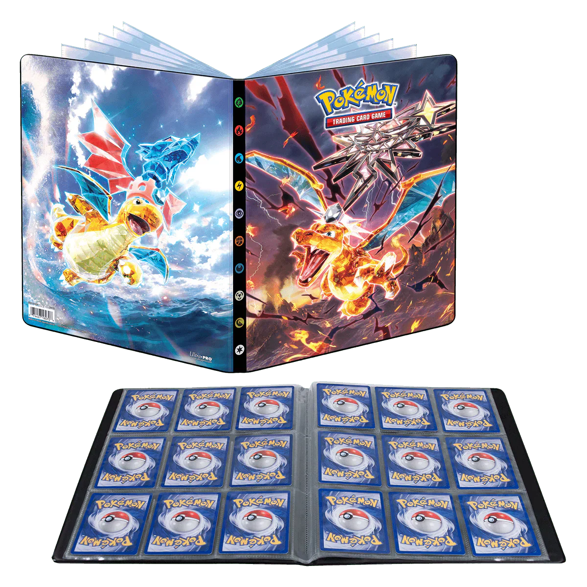 Portfolio Pokémon 9 poches sv3 - Accessoires pour jeux de cartes | Collectorshop Maroc
