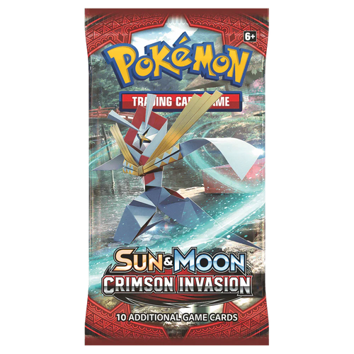 Booster Pokémon Sun & Moon - Crimson Invasion - ENG | Collectorshop Maroc