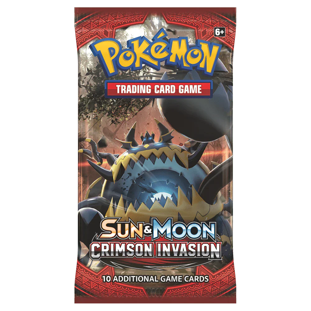 Booster Pokémon Sun & Moon - Crimson Invasion - ENG | Collectorshop Maroc