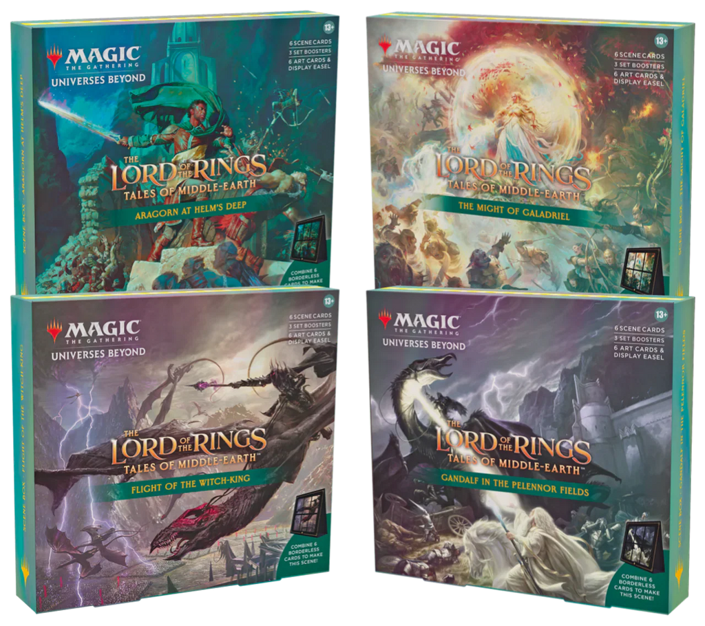 MTG LOTR Holiday Scene Bundle – 4 Sets | CollectorShop Maroc