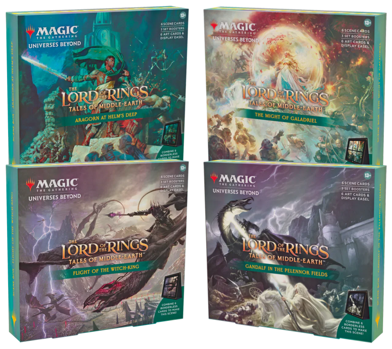 MTG LOTR Holiday Scene Bundle – 4 Sets | CollectorShop Maroc
