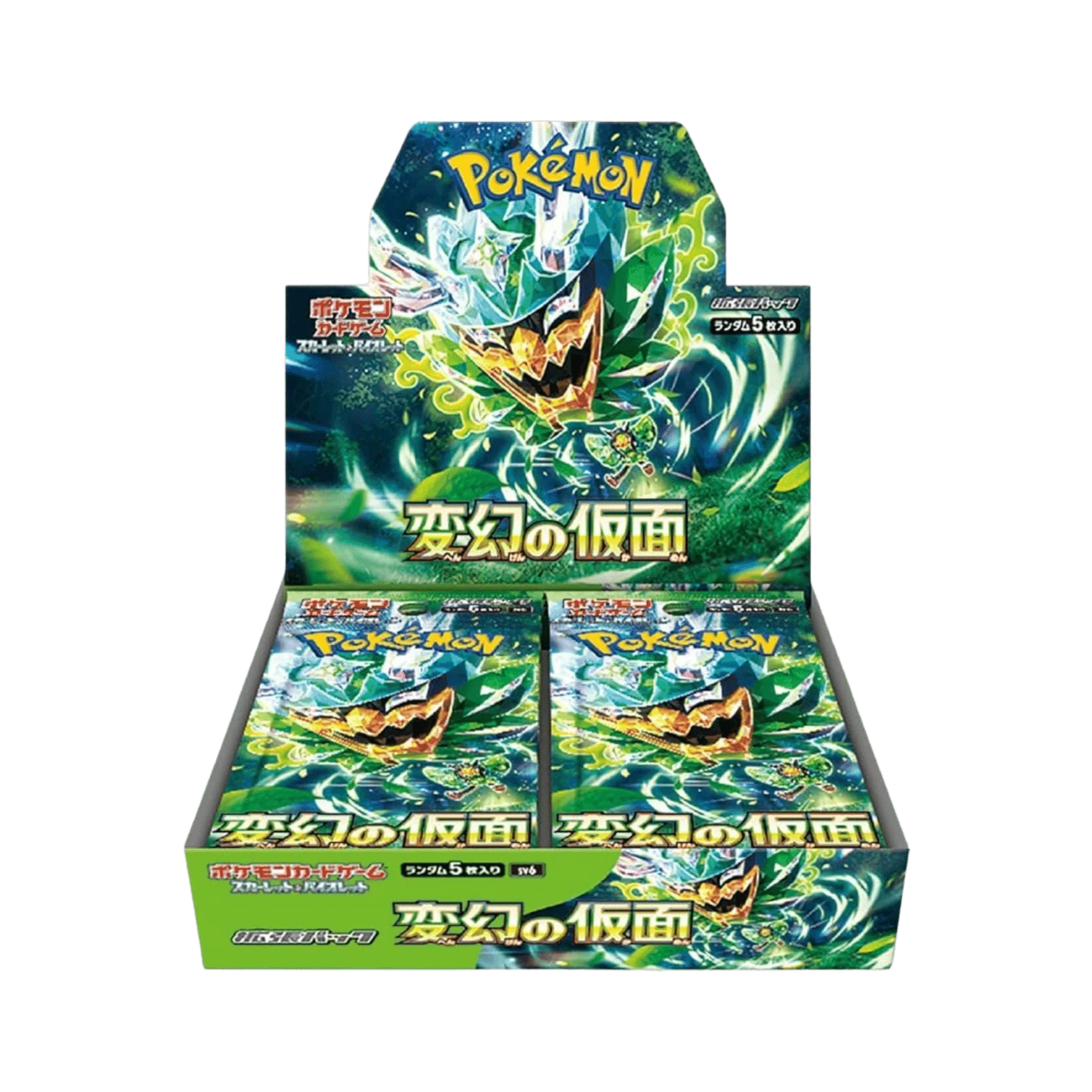 Display Pokémon Mask of Change – SV6 (Jap) – Booster Box Scarlet & Violet | Collectorshop Maroc