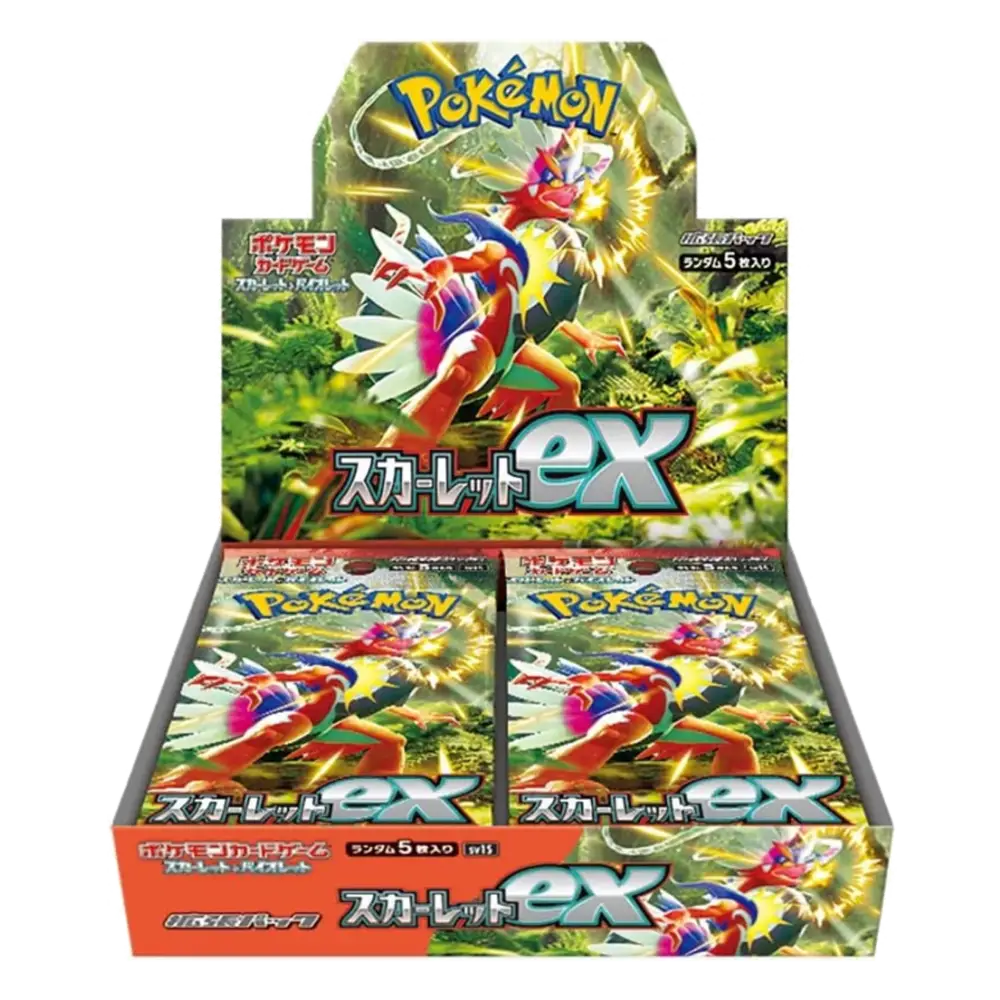 Display Pokémon EX – SV1S (Jap) – Booster Box Pokémon Scarlet & Violet | Collectorshop Maroc