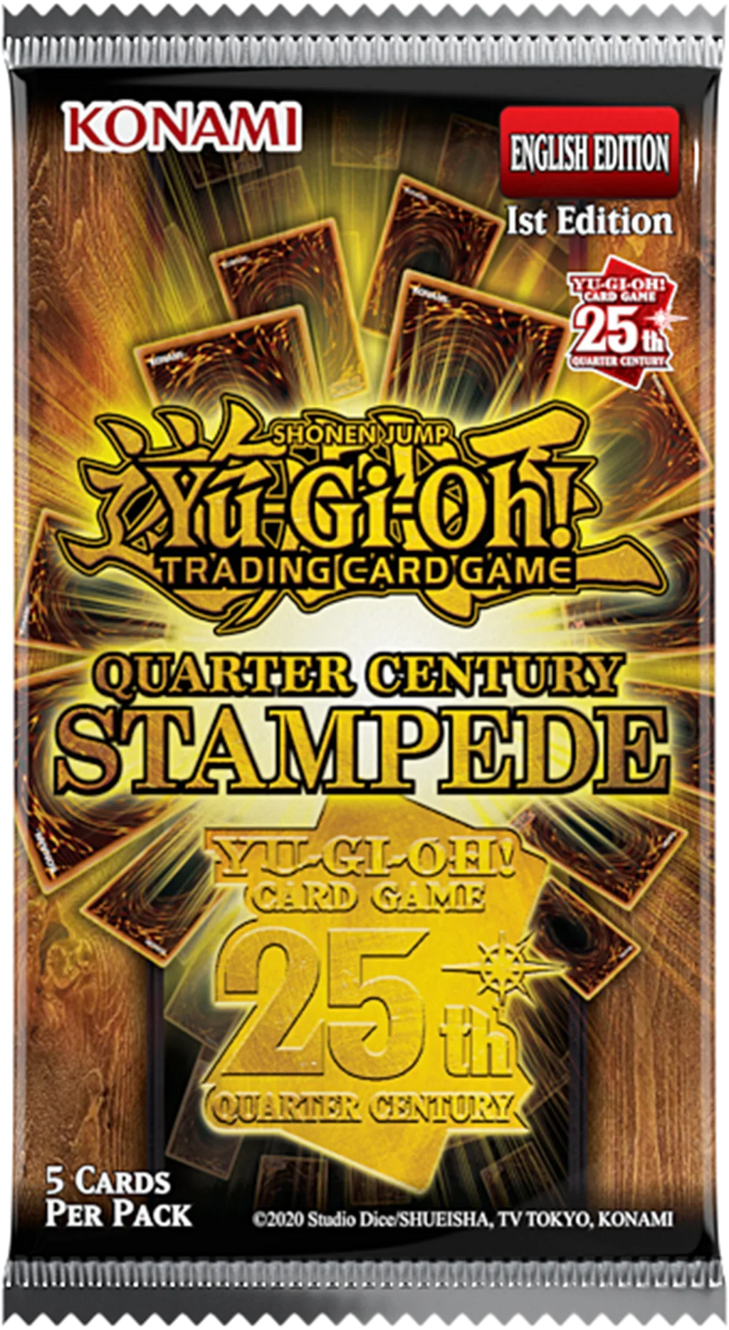 Display Yu-Gi-Oh! Quarter Century Stampede – 1st Edition | Collectorshop Maroc