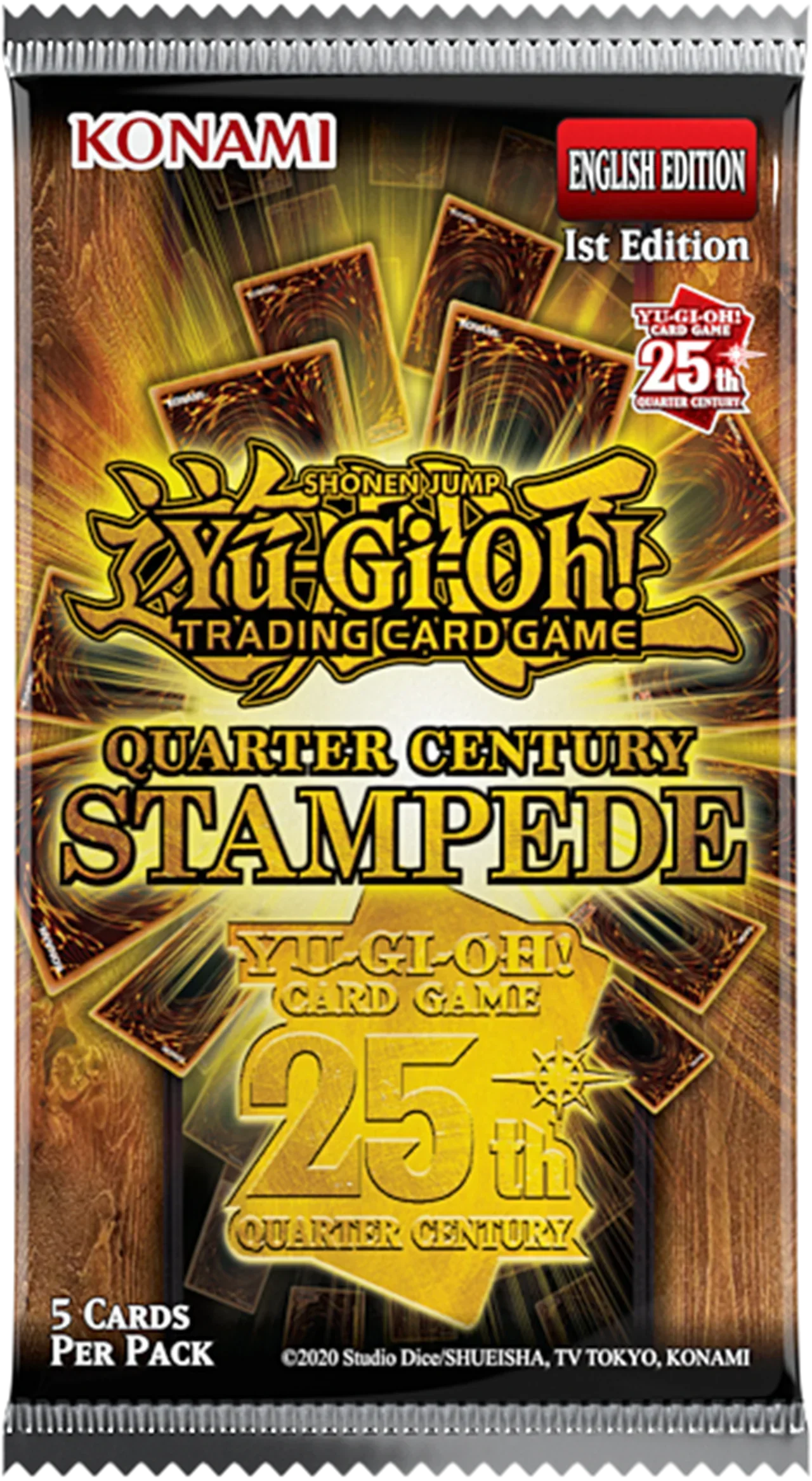 Display Yu-Gi-Oh! Quarter Century Stampede – 1st Edition | Collectorshop Maroc