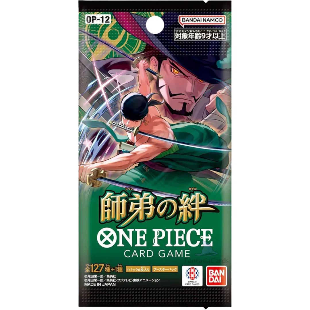 Booster One Piece Cards OP12 – Japonais | One Piece TCG Maroc – Collectorshop.ma