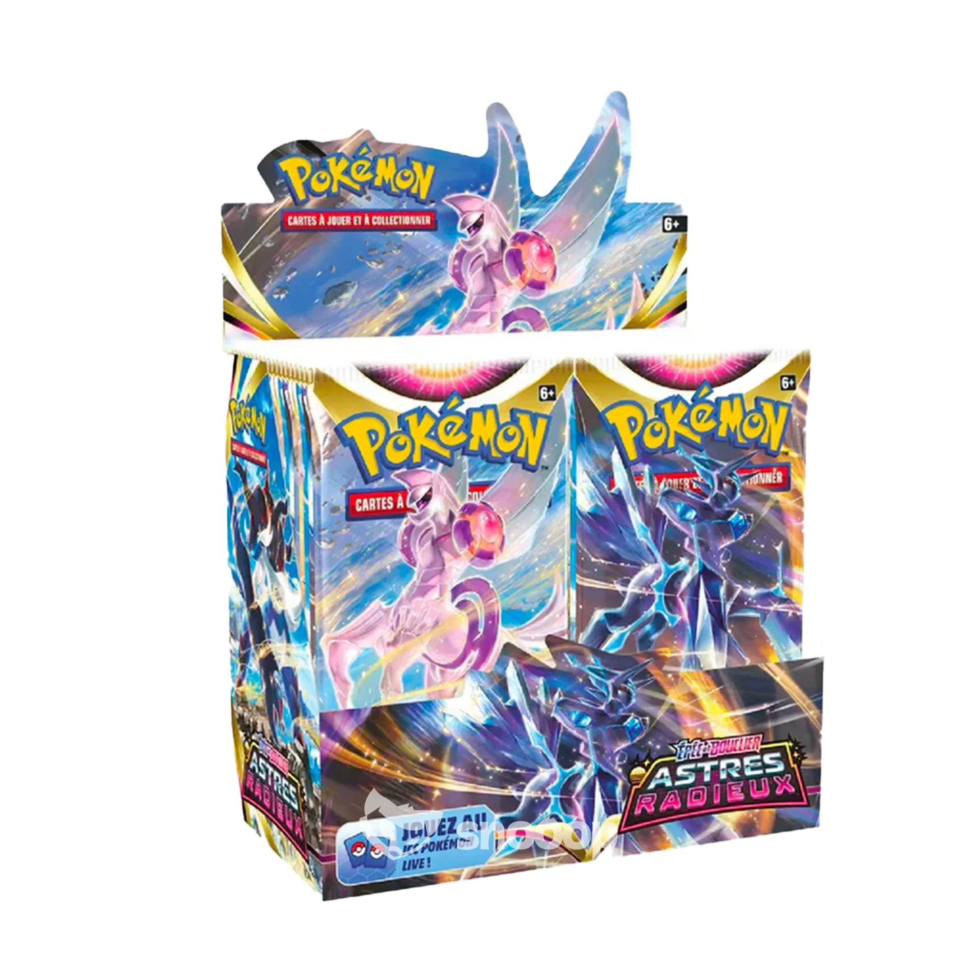 Display Pokémon Astres Radieux FR – Épée & Bouclier | Collectorshop.ma Maroc