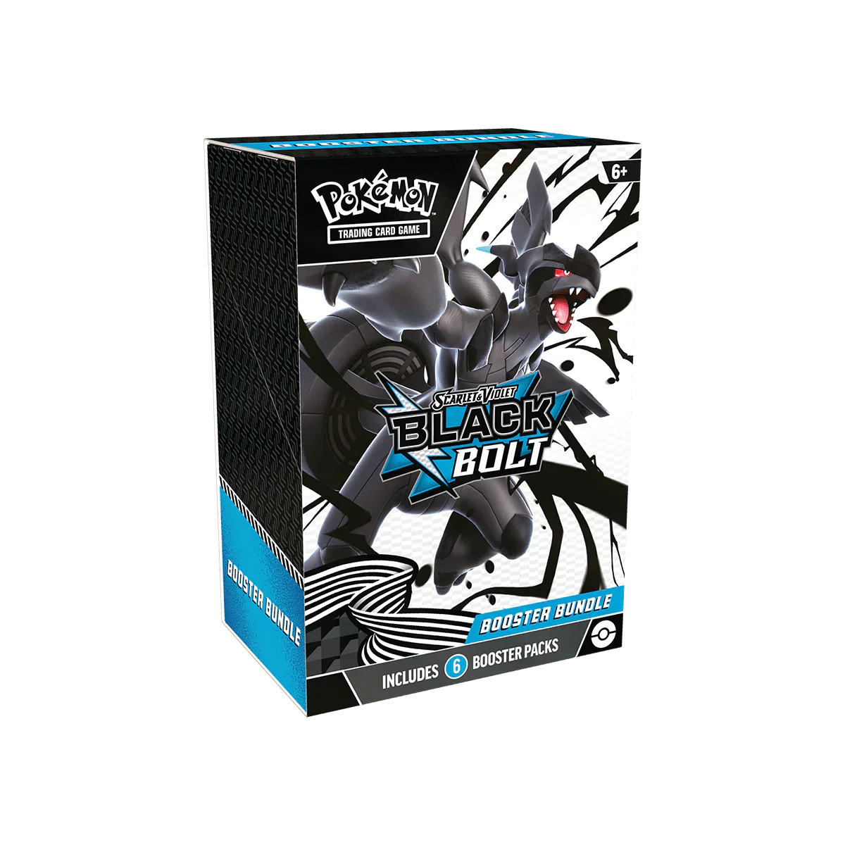 Bundle 6 Boosters Pokémon Black Bolt – Scarlet & Violet | Collectorshop.ma Maroc
