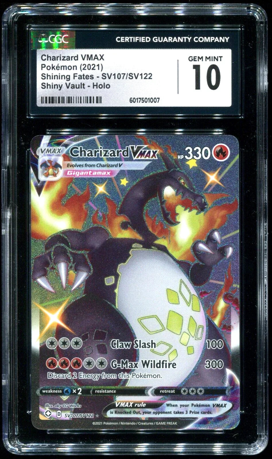 Charizard VMAX SV107/SV122 CGC 10 | Shining Fates | Pokemon TCG - BGS