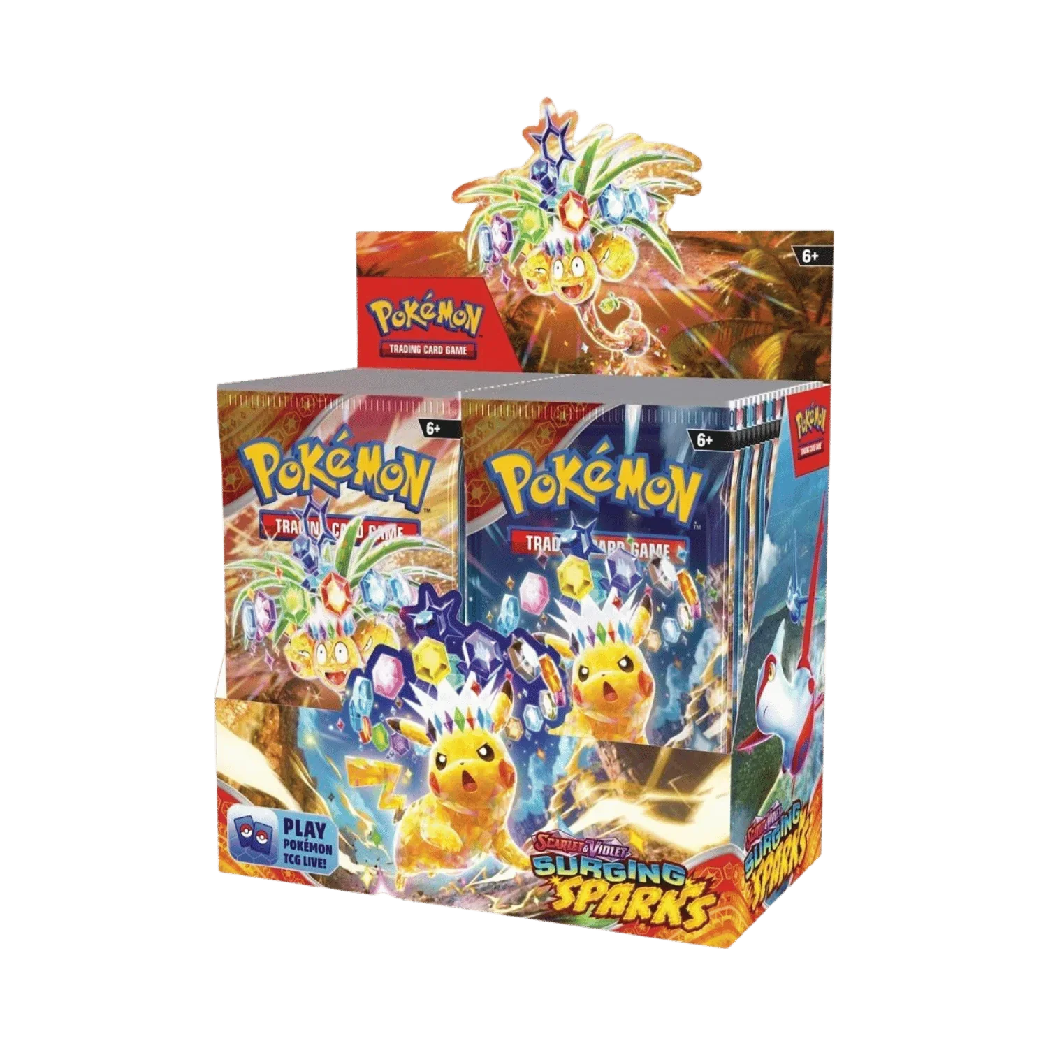 Display Pokémon Surging Sparks ENG – Scarlet & Violet | Collectorshop.ma Maroc
